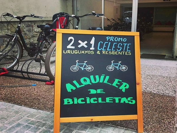 Aluguel de bicicletas em Montevideu