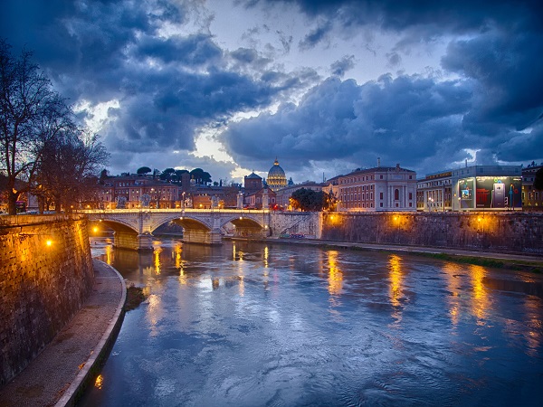 Roma a noite: Monti, Tratsevere, Testaccio, Ostiense
